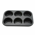 Thumbnail image #1 for Winco Jumbo 6-Cup Non-Stick Muffin Pan, Carbon Steel