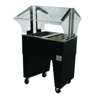 Advance Tabco Triumph (Supreme) Ice-Cooled Portable Food Buffet Table, 2-Pan, Open Base