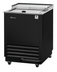 Thumbnail image #1 for Turbo Air Super Deluxe 24-Inch Underbar Glass Chiller & Froster, 4.56 Cu. Ft., Black Vinyl Exterior