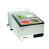 Thumbnail image #1 for Nemco Countertop Refrigerated Cold Condiment Station with 4 1/6-Pan Capacity