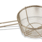 Thumbnail image #1 for Crestware WFB11 11-12 Inch Round Wire Floor Fryer Basket Case of 10