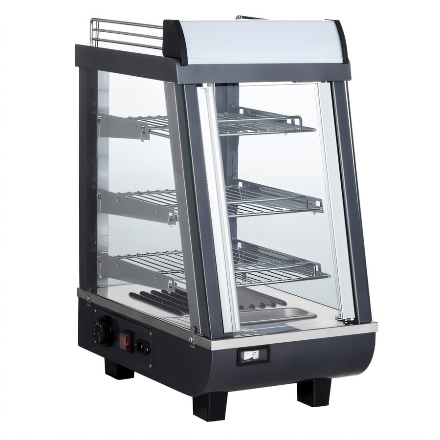 Product image #1 for BakeryXpress 14-Inch Countertop Heated Food Warmer and Display Case