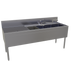 Thumbnail image #1 for Glastender Four-Compartment Stainless Steel Underbar Sink Unit with Left Drainboard, 72