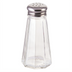 Thumbnail image #1 for Winco 3 oz Paneled Glass Salt and Pepper Shaker with Stainless Steel Mushroom Top