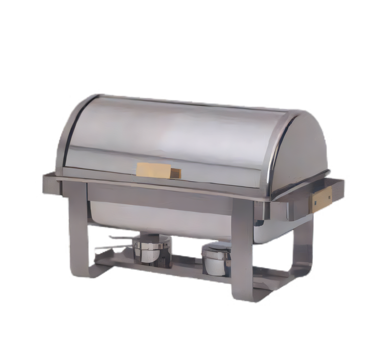 Product image #1 for Applause Stainless Steel Replacement Lid for MACD3 8 Qt Rectangular Chafer