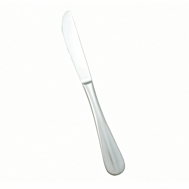 Product image #1 for Winco Stanford 9-Inch Extra Heavy Weight Dinner Knife, 18/8 Stainless Steel, Mirror Finish