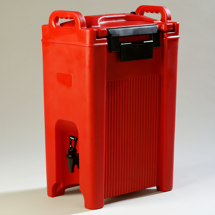Product image #1 for Cateraide™ 5 Gallon Red Insulated Beverage Server