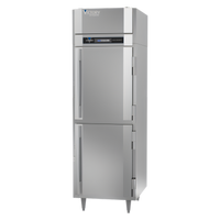 Victory UltraSpec Pass-Thru Solid Half-Door Freezer, 1-Section, 23.7 Cu. Ft., Self-Contained, Top-Mounted