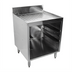 Thumbnail image #1 for CHOICE by Glastender 18-Inch x 24-Inch Drainboard Glass Rack Storage Unit, Open Front Base