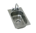 Thumbnail image #1 for Eagle Group Self-Rimming Drop-In Single Compartment Sink with Gooseneck Faucet and Basket Drain, 10