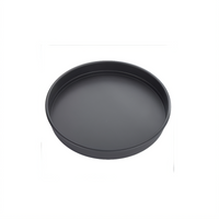 EZ-Release 5000 Series 10-Inch Round Straight-Sided Self-Stacking Aluminum Pizza Pan