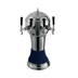Thumbnail image #1 for Perlick Roma Countertop Glycol-Cooled 4-Faucet Draft Beer Tower with Blue Ceramic Skirt
