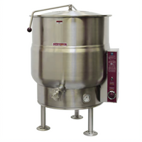Crown EL-100 100 Gallon Electric Stationary Kettle with 2/3 Jacket