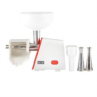 Weston Deluxe Electric Tomato Strainer with 1-Gallon Hopper