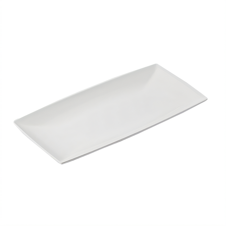 Product image #1 for American Metalcraft Endurance Rectangular Melamine Serving Tray, 16 x 8 Inches, White