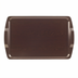 Thumbnail image #1 for Cambro Rectangular Low-Profile Fiberglass Hotel Room Service Tray, Venge, 15.5 x 25 Inches