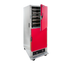Thumbnail image #1 for Cres Cor Mobile Heated Holding Cabinet, 1-Section, Bottom-Mount Heater, Red Dutch Doors, 11 Sheet Pan Capacity
