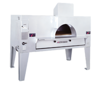 Bakers Pride IL Forno Classico FC-616 Single Deck Gas Pizza Oven with 60 x 36-Inch Cordierite Deck and Black Powder Coated Exterior
