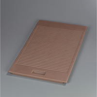 Carlisle 6 Foot Brown Food Bar Door