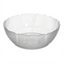 Thumbnail image #1 for Petal Mist Floral-Edge Clear Polycarbonate Bowl, 5.6 Qt., 12 Inch Diameter