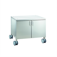 RATIONAL US IV Mobile Oven Stand Cabinet for SelfCookingCenter 61/101 Series, 14-Rail Stainless Steel