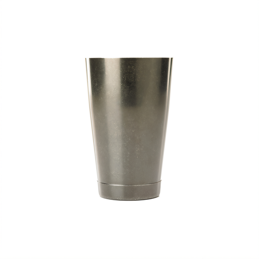 Product image #1 for Barfly 18 oz Vintage Black Half-Size Stainless Steel Cocktail Shaker