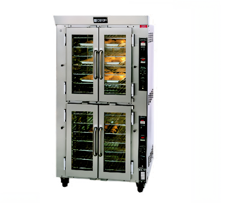 Product image #1 for Jet-Air JA14G Double Deck Deep/Bakery Size Gas Convection Oven with Steam Injection, 14 Full-Size 18 x 26 Inch Pan Capacity