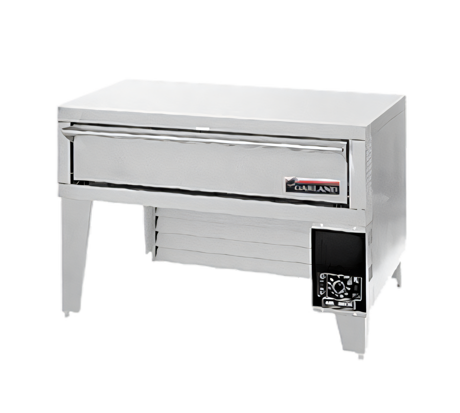 Product image #1 for Garland G56PB Single-Deck Air-Deck Gas Pizza Oven, 56 x 36 Inch Deck Surface