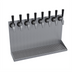 Thumbnail image #1 for Krowne 24-Inch Wall Mounted Drip Tray for 8 Faucets, Brushed Stainless Steel