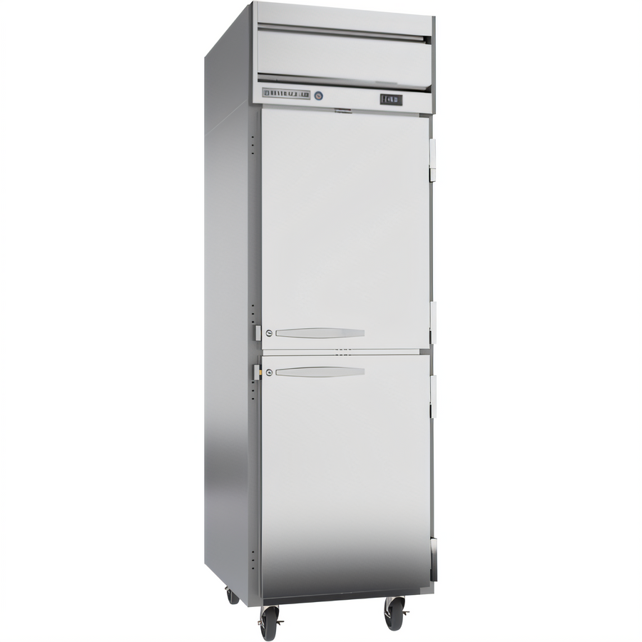 Product image #1 for Beverage-Air Horizon Series Top-Mount Reach-In Freezer, 1 Section, 21.06 Cu. Ft., 2 Half Solid Doors