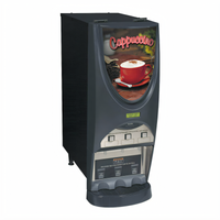 BUNN iMIX-3 Silver Series Automatic Powder Base Hot Beverage Dispenser, 3-Hopper, 4.5 Gallons Per Hour