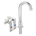 Thumbnail image #1 for Dual Pedal Metering Knee Valve with Deck Mount 3-Inch Gooseneck Spout