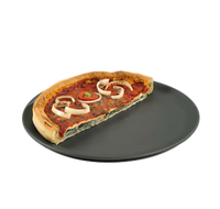 American Metalcraft 8-Inch Coupe Solid Hard-Coat Aluminum Pizza Pan, 14 Gauge
