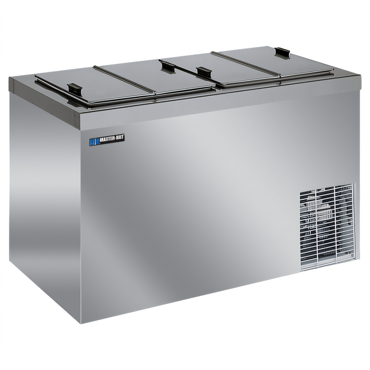 Product image #1 for Master-Bilt DC-8DSE All-Stainless Chest Ice Cream Dipping Cabinet, 11 Top / 8 Storage 3-Gallon Tub Capacity