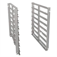 Henny Penny Pan Rail Insert with 9 Pair of Pan Slides for 33.5-Inch High Stand