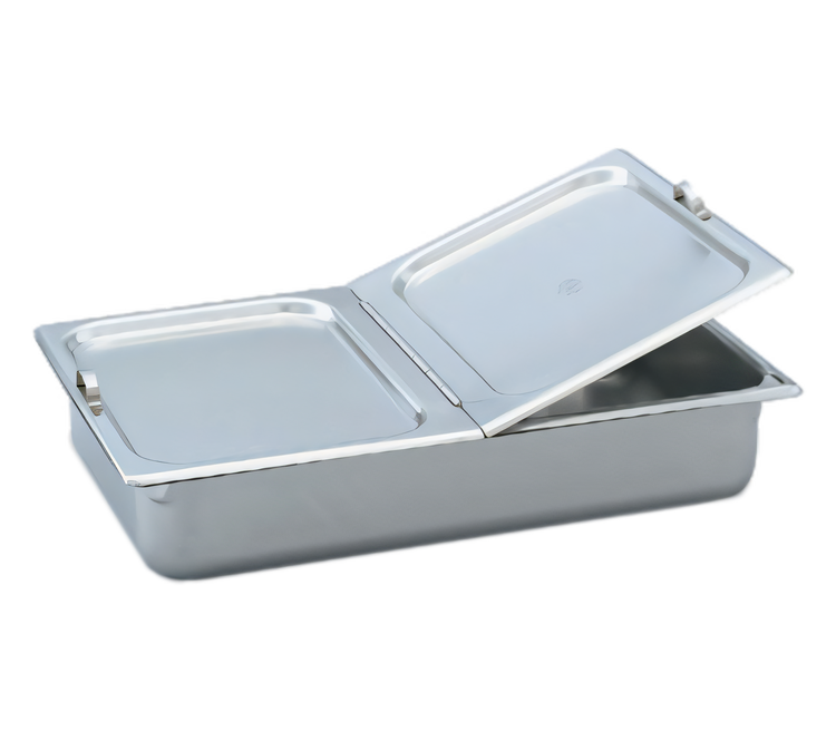 Product image #1 for Vollrath Full-Size Hinged Flat Solid Stainless Steel Steam Table Pan Cover