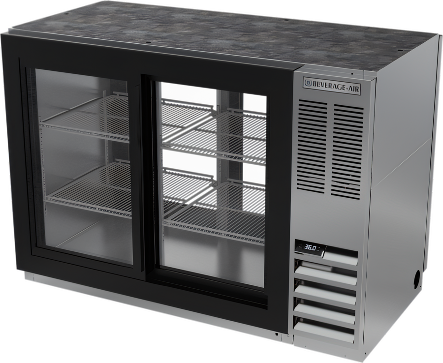 Product image #1 for Beverage Air BB48HC-1-GS-F-PT-S Back Bar Coolers