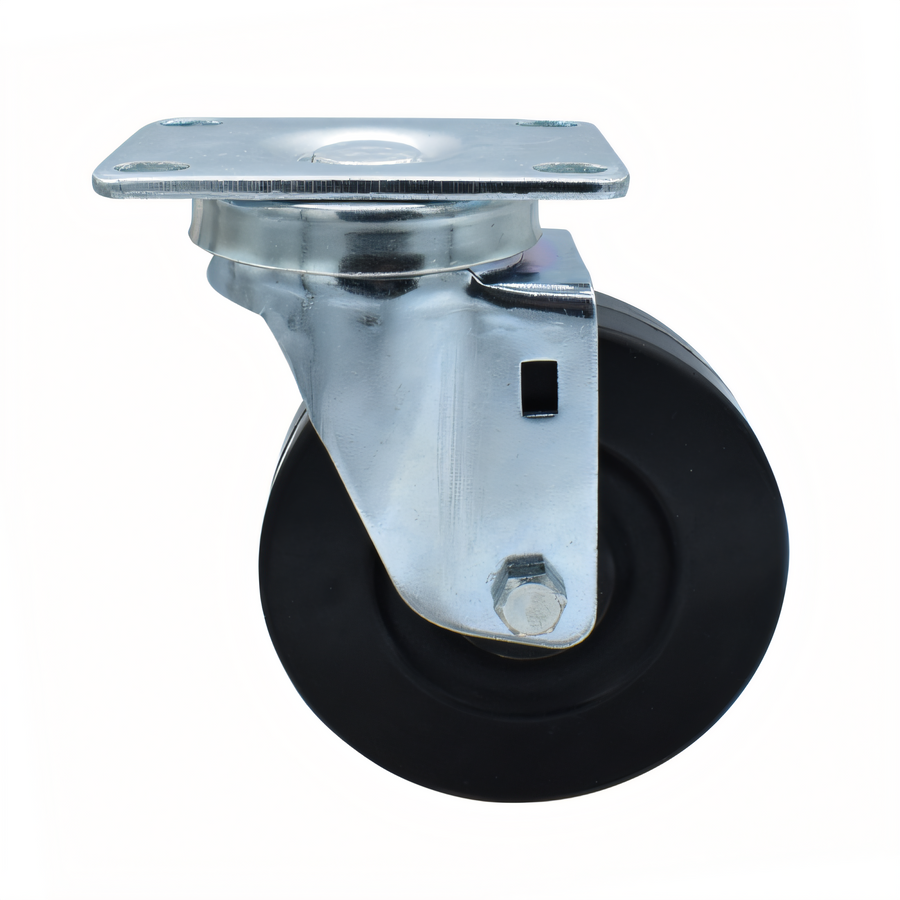 Product image #1 for BK Resources 4SBR-1PT-HR Shelf Casters & Leveling Feet