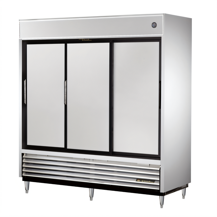 Product image #1 for True TSD-69-HC 3-Section Reach-In Solid Sliding Door Refrigerator