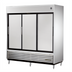 Thumbnail image #1 for True TSD-69-HC 3-Section Reach-In Solid Sliding Door Refrigerator