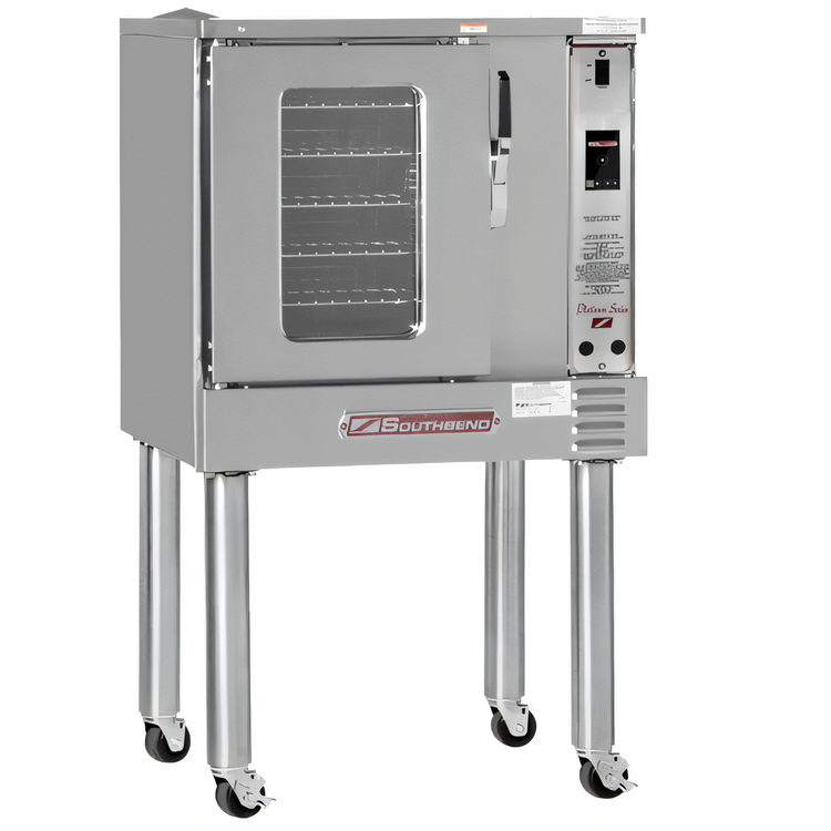 Product image #1 for Southbend Platinum Half-Size Single Gas Convection Oven, Standard Depth, Touch Screen Controls, 30,000 BTU
