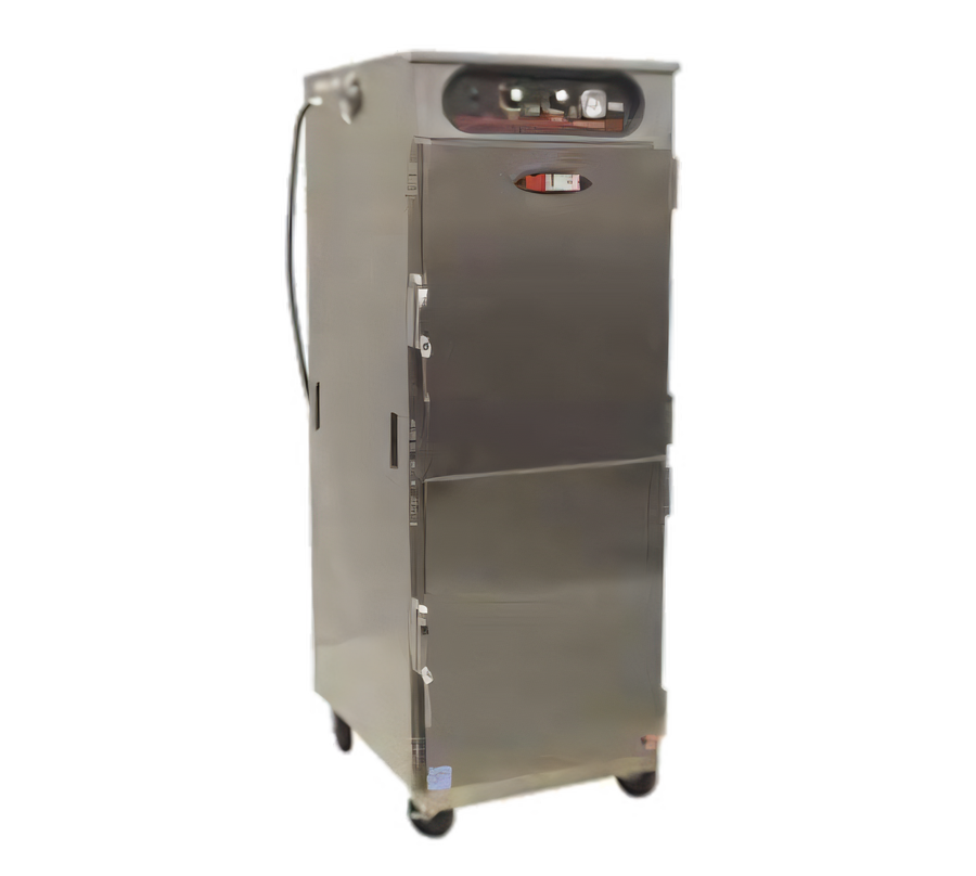 Product image #1 for hotLOGIX HL9-8 Half-Height Humidified Holding Cabinet with Solid Door, 16 Pan Capacity