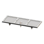 Thumbnail image #1 for Perlick Corporation C18750-21-GRC 21-Inch Surface-Mount Stainless Steel Drip Tray with Glass Rinser and Removable Rack
