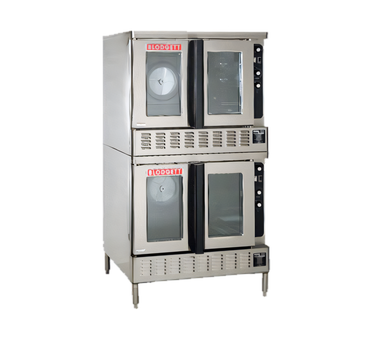 Product image #1 for Blodgett DFG-200 DBL Double-Deck Full-Size Bakery Depth Gas Convection Oven