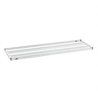 Metro Super Erecta 72 Inch x 24 Inch Chrome-Plated Wire Shelf