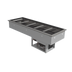 Thumbnail image #1 for Advance Tabco DIRCP-5 Drop-In Self-Contained Refrigerated Cold Pan for 5 Full-Size Pans