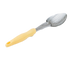 Thumbnail image #1 for Vollrath Ergo Grip Heavy Duty Solid Serving Spoon with Yellow Nylon Handle, 13-13/16 Inch