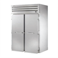 True SPEC SERIES Roll-In 2-Section Self-Contained Refrigerator with Stainless Steel Doors and Locks