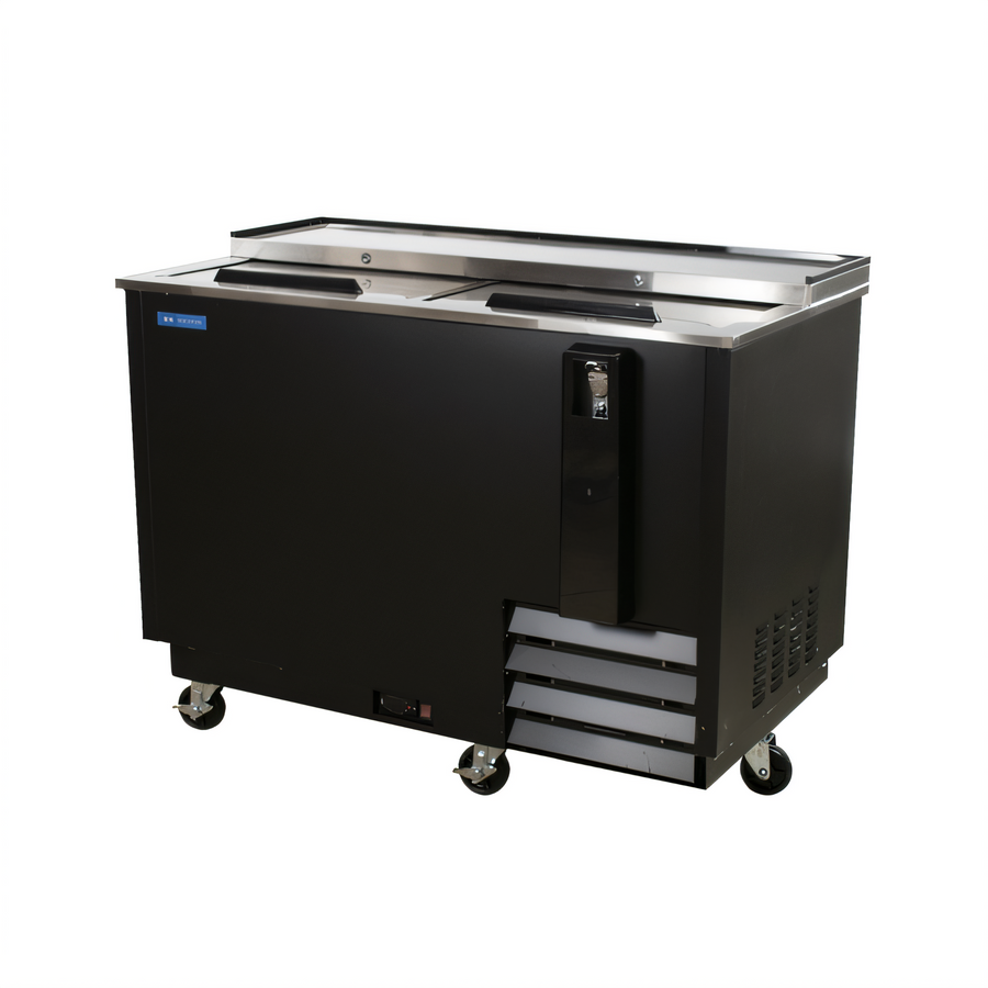 Product image #1 for BK Resources 95-Inch Horizontal Deep Well 3-Door Bottle Cooler