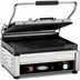 Thumbnail image #1 for Serv-Ware Single Countertop Electric Panini Press with Grooved Cast Iron Top and Bottom Plates
